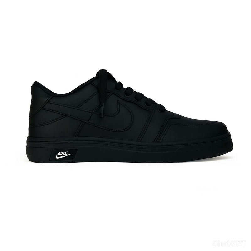 Classic Black Sneakers