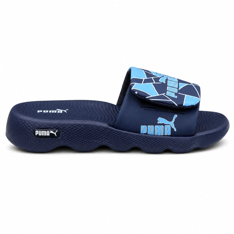 PUMA Grip Slides - Blue Edition